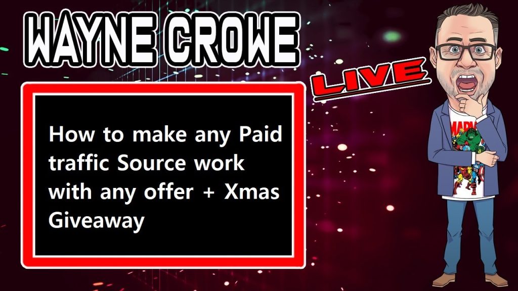 How to make any Paid traffic source work with any offer +Xmas Giveaway!!!