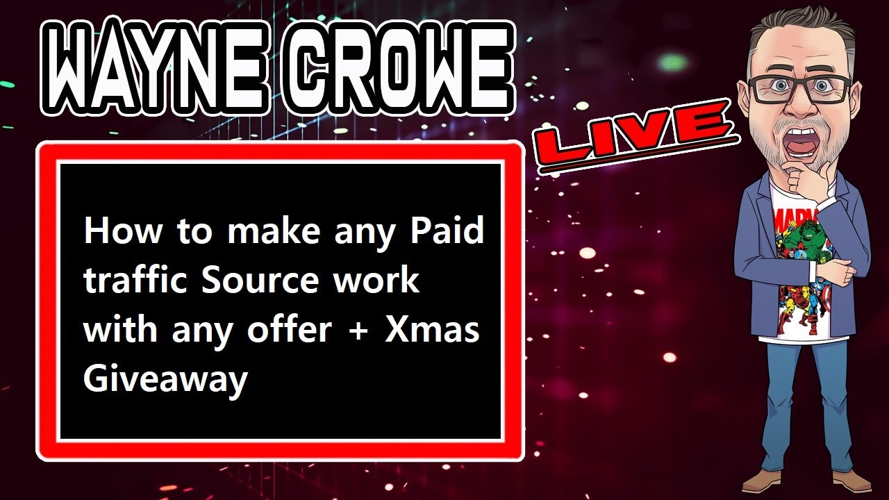 How to make any Paid traffic source work with any offer +Xmas Giveaway!!!