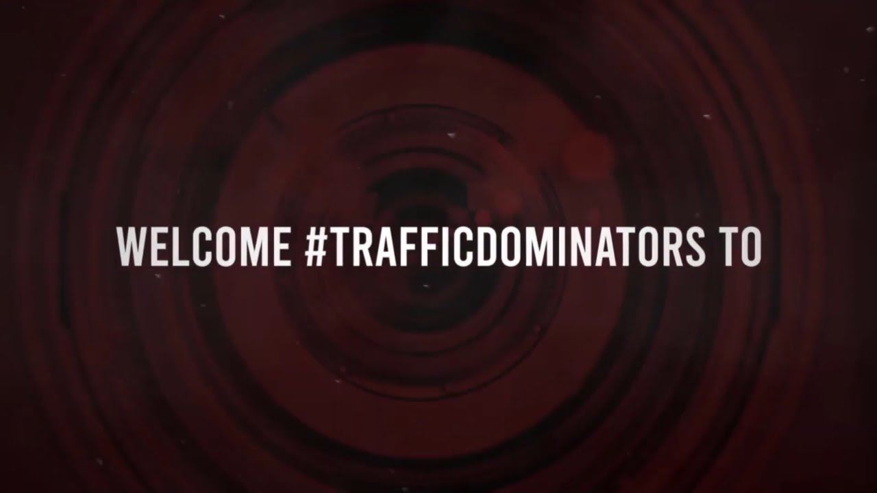 Welcome to Traffic Domiantors Channel! Welcome to Traffic Domiantors Channel!