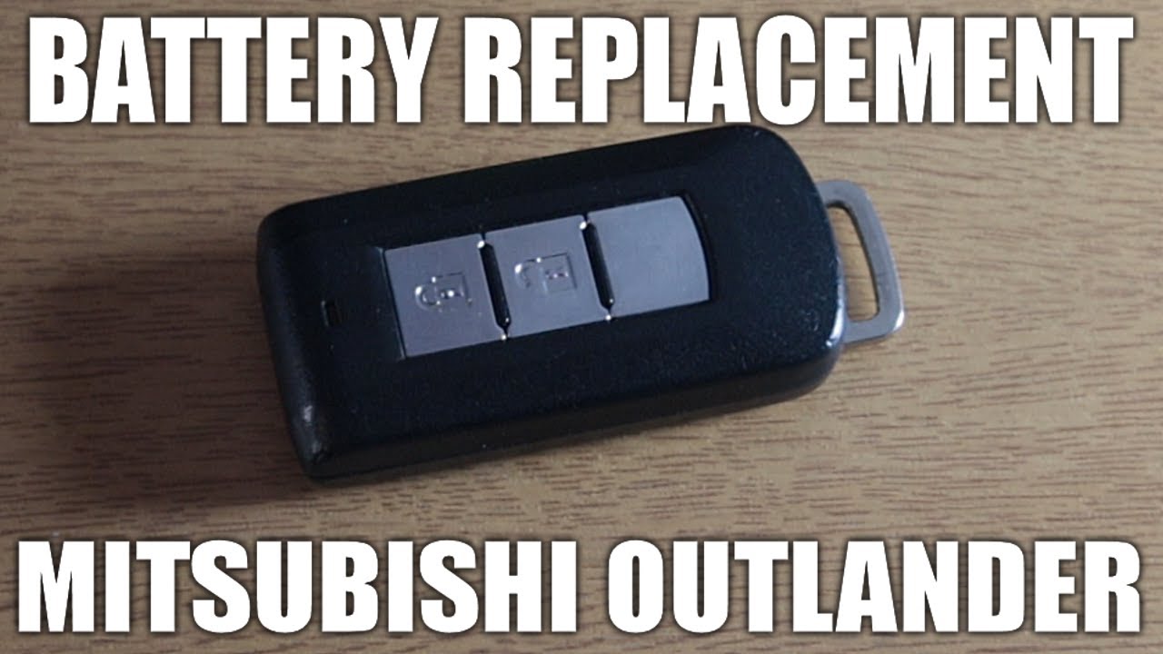 How To Change The Battery In A Mitsubishi Outlander Key Fob - EASY DIY