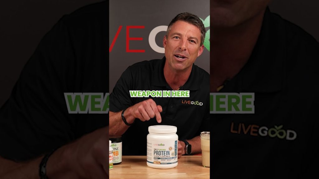 LiveGood Complete Plant Based Protein, the best protein powder on the market, 20g protein for 106cal