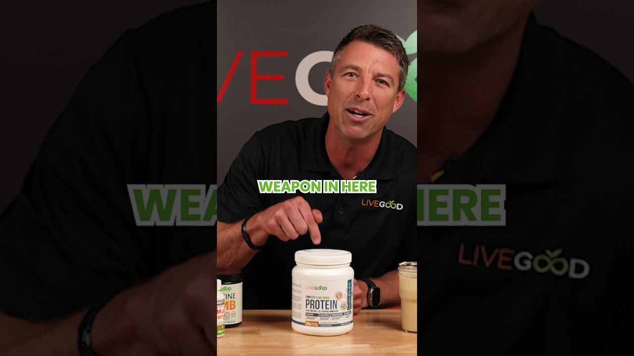 LiveGood Complete Plant Based Protein, the best protein powder on the market, 20g protein for 106cal LiveGood Complete Plant Based Protein, the best protein powder on the market, 20g protein for 106cal