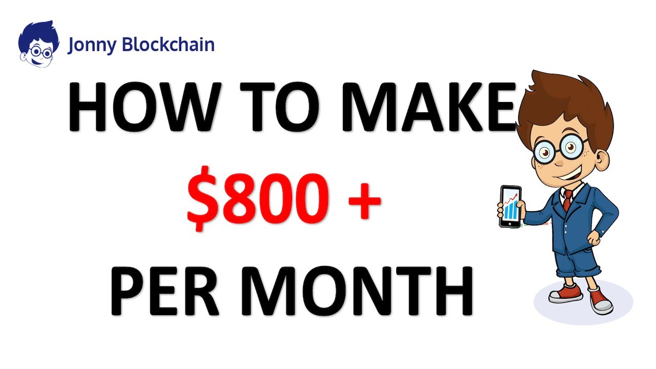 How to make $800 in a month