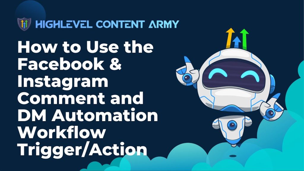 How to Use the Facebook &amp; Instagram Comment and DM Automation Workflow Trigger and Action