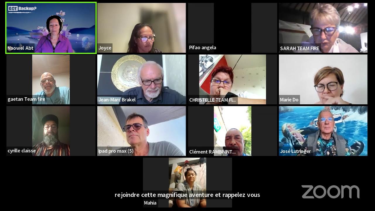 Présentation de GotBackUp par Naowel Abt