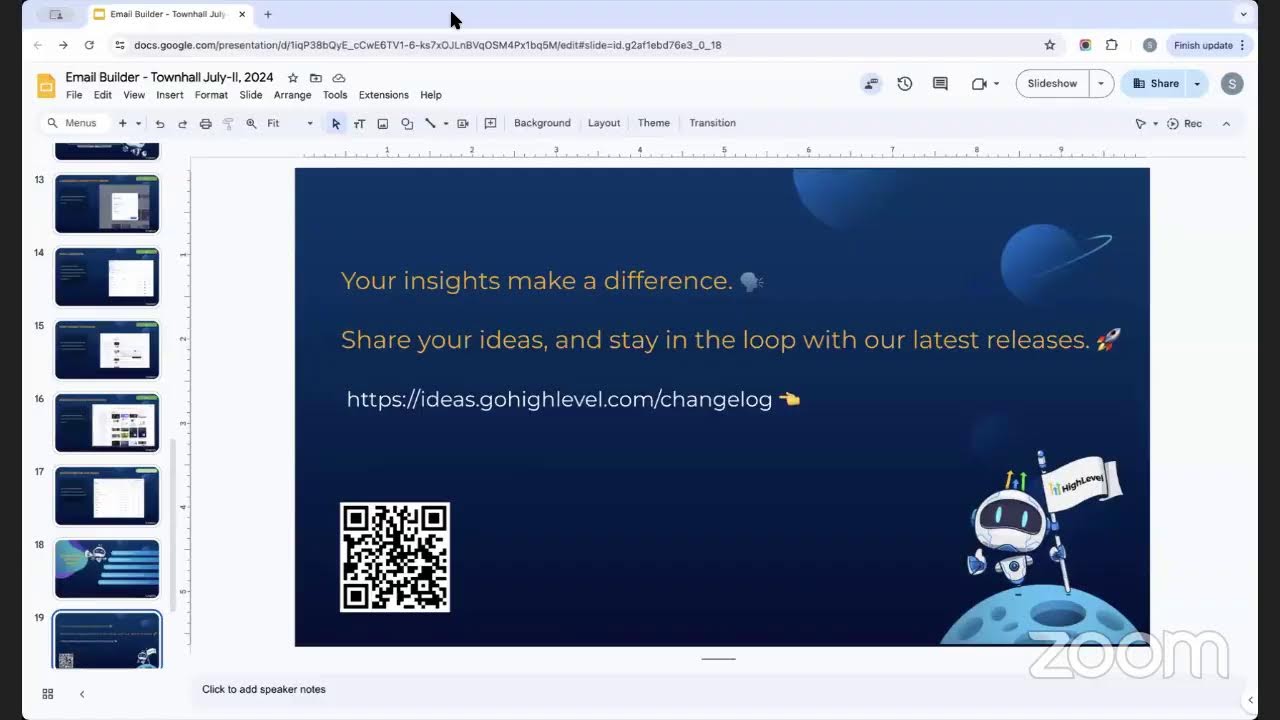 Product Town Hall for Email Marketing &amp; Template Library