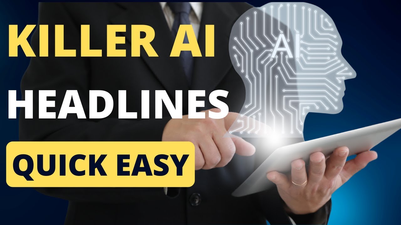 🔥 How to Write Killer Headlines with AI: Quick, Easy, & Free 2024!🚀✍️ 🔥 How to Write Killer Headlines with AI: Quick, Easy, & Free 2024!🚀✍️