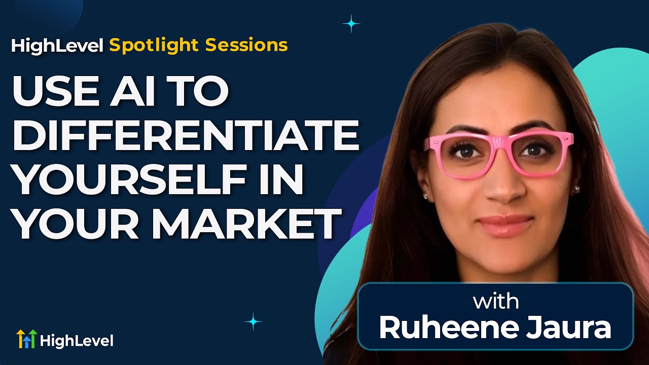 Ruheene Jaura - Use AI to Differentiate Yourself in Your Market