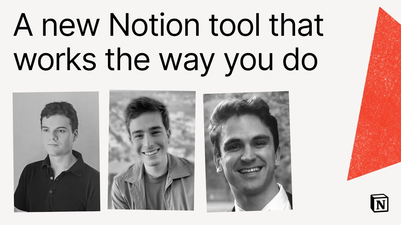A new Notion tool that works the way you do