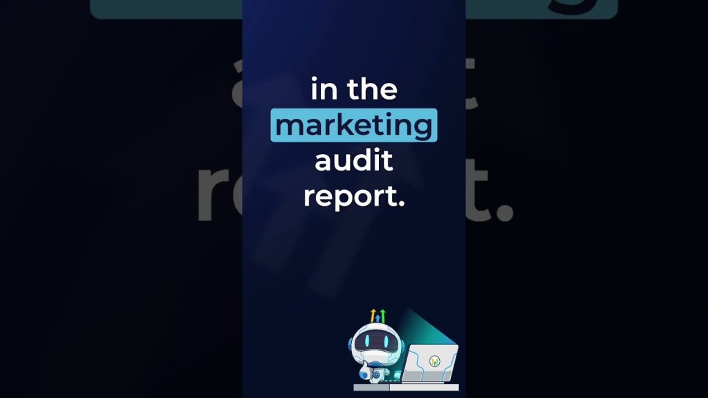 Prospecting Tool  Select and Reorder Marketing Audit Report Sections