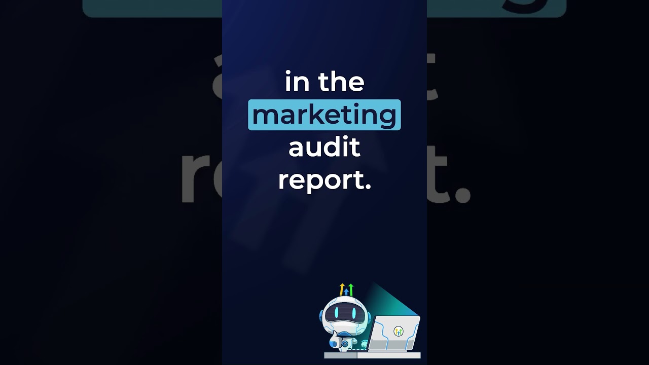 Prospecting Tool  Select and Reorder Marketing Audit Report Sections