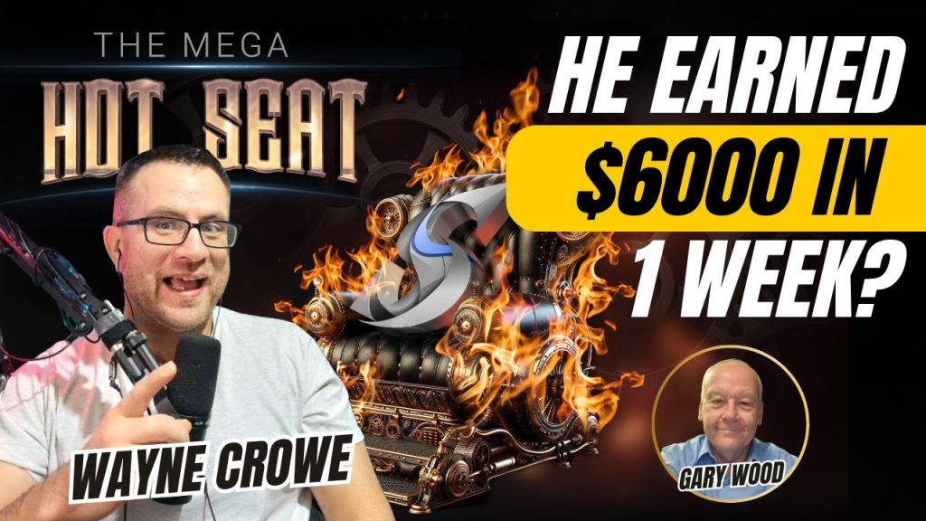 He Earned $6000 in 1 Week at 68 Years Old! I Wayne Crowe with Gary Wood