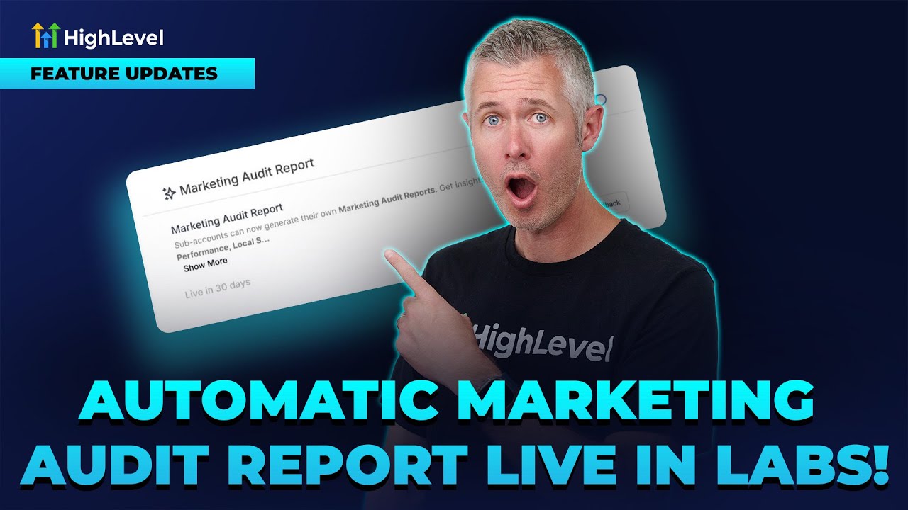 Automatic Marketing Audit Report Live in Labs!