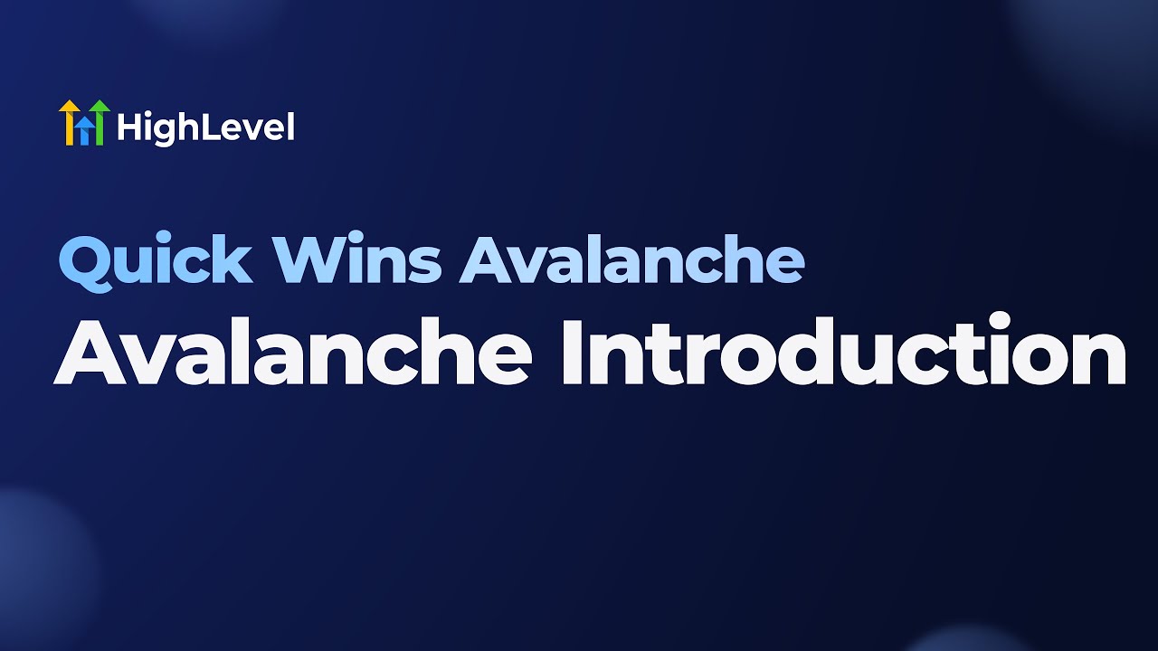 🧐 Avalanche Introduction