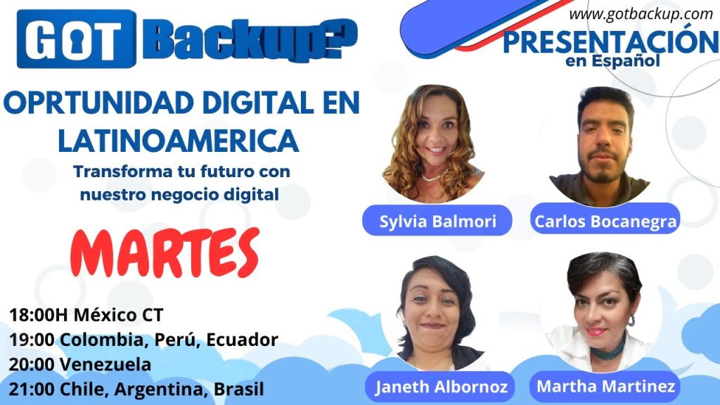GotBackup en Español para el mundo.