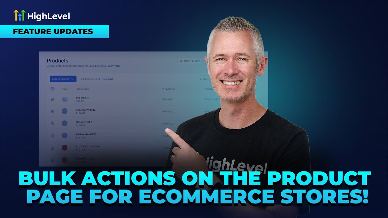Bulk Actions on the Product Page for Ecommerce Stores!
