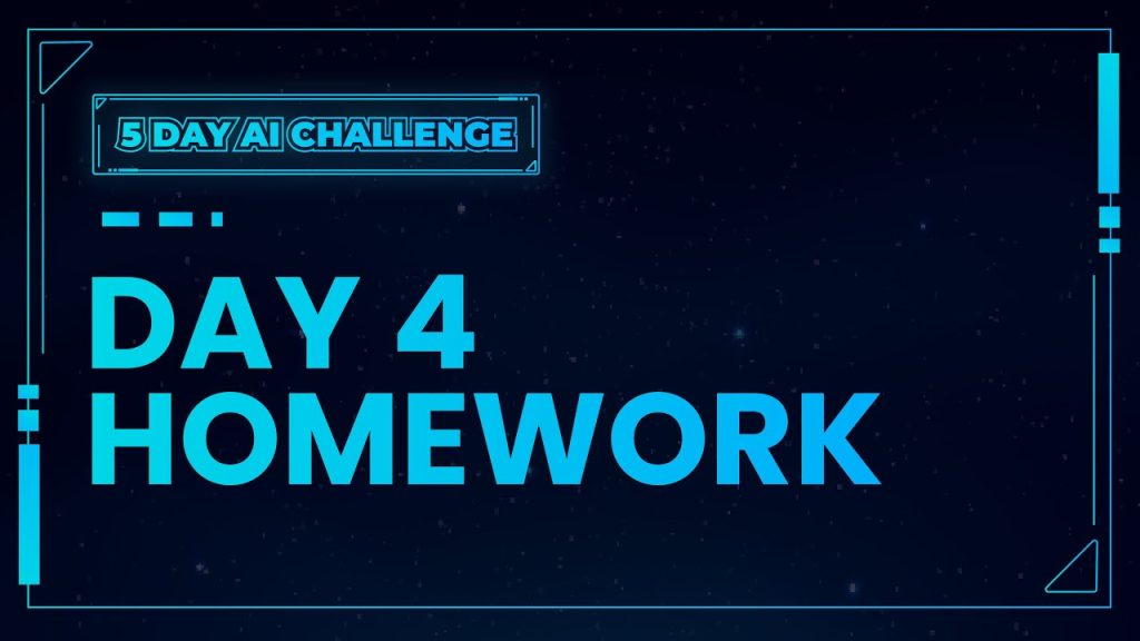 Day 4  Homework