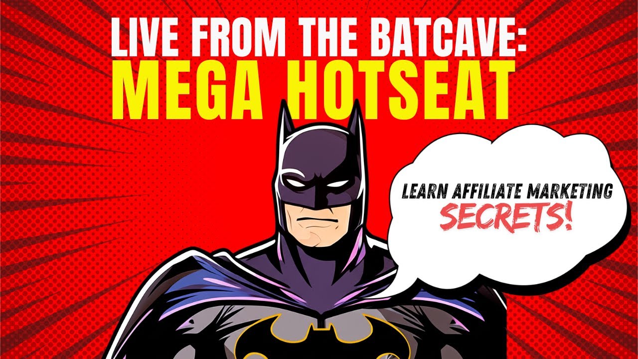 Mega Hotseat with Wayne Crowe! Learn the secrets to affiliate marketing success (7th of July)