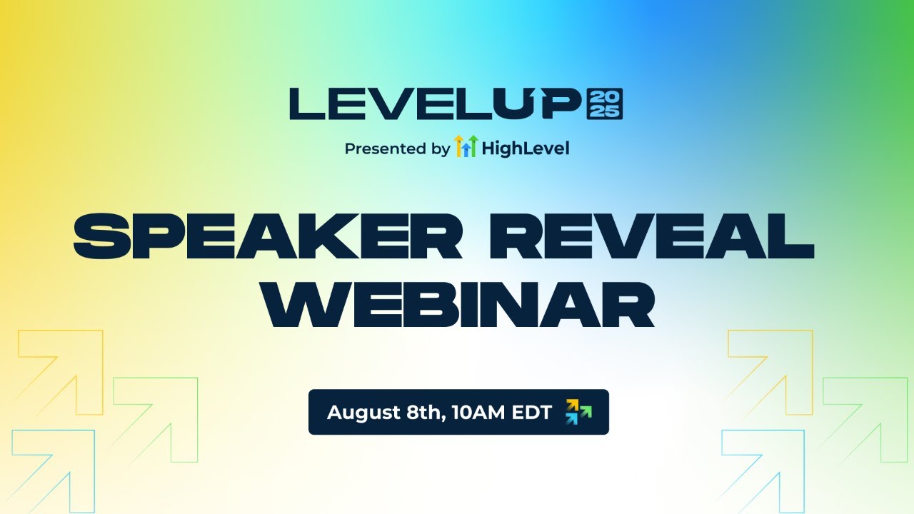 LevelUp 2025 Speaker Reveal Webinar LevelUp 2025 Speaker Reveal Webinar