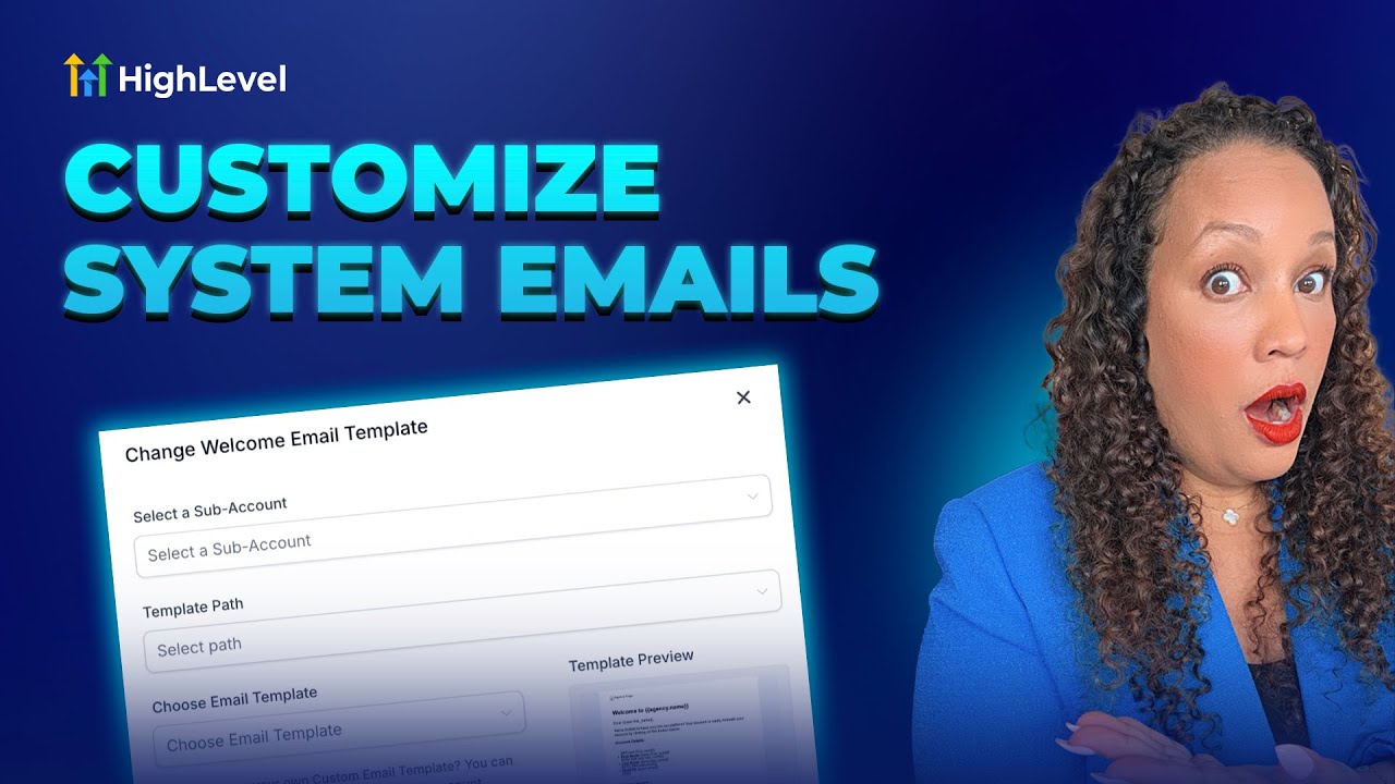 How to Customize System Emails