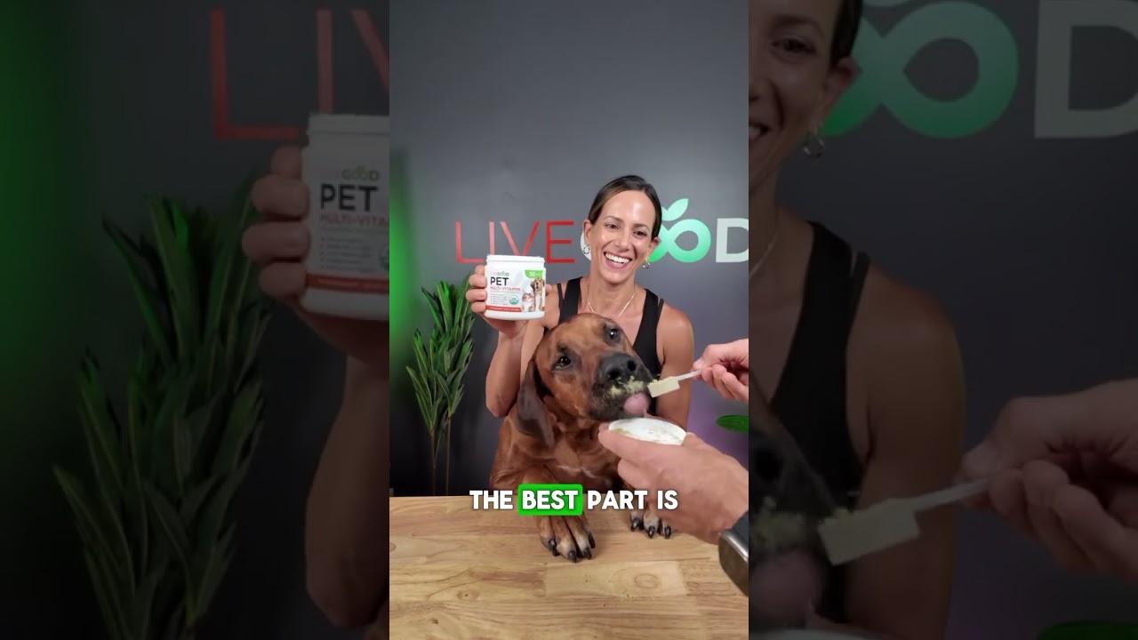 The ULTIMATE Pet Multi-Vitamin! (it's HUMAN GRADE!)