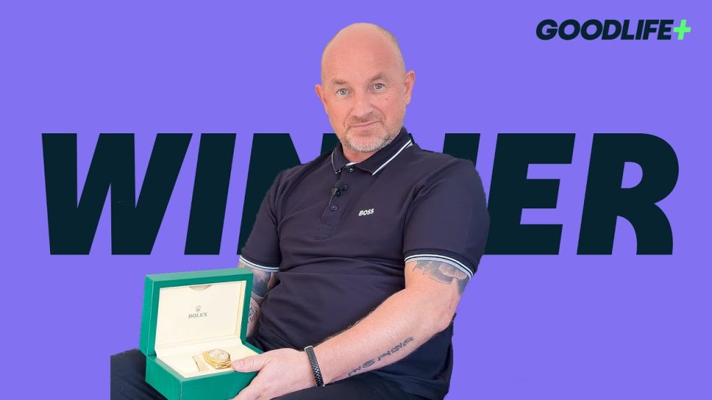 David wins a stunning Rolex!
