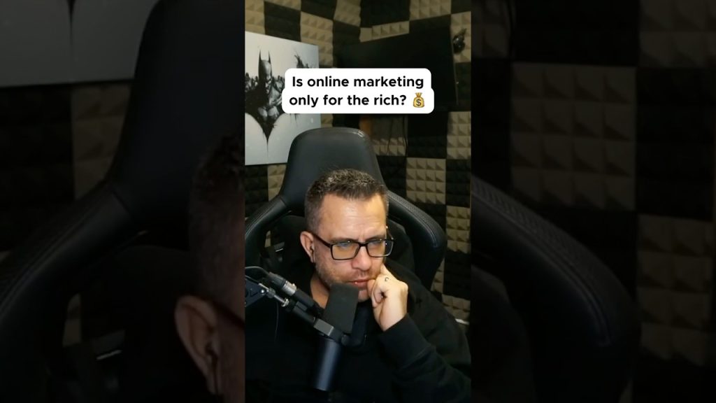 Think online marketing is just for the rich? 💰  #affiliatecorner  #growthmindset  #affiliate