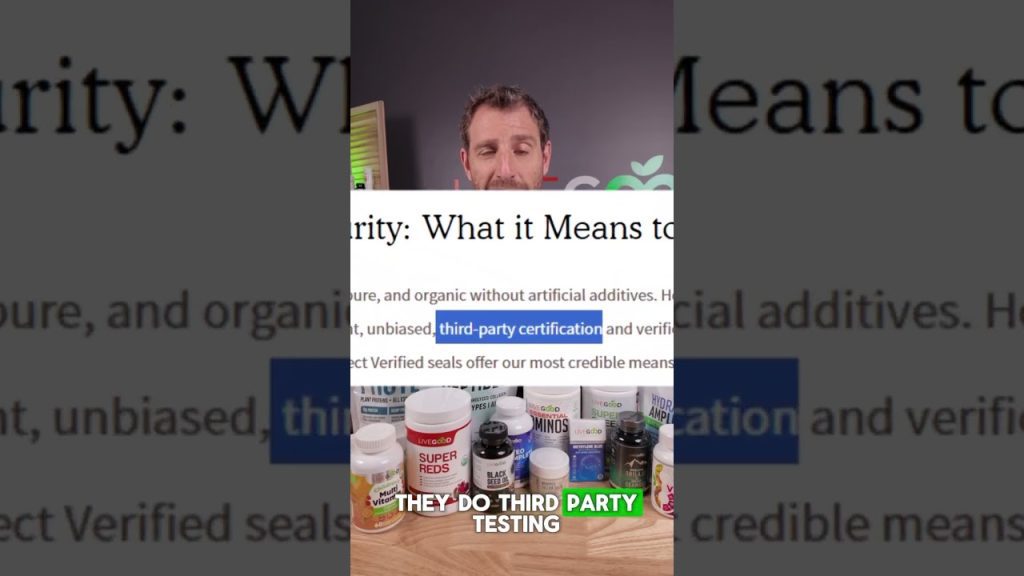 97% of Supplements are NOT CLEAN!! (How do you know if YOUR'S is?)