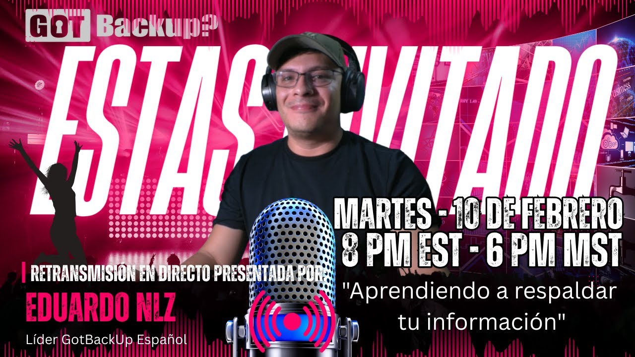 Aprende a Respaldar tu información 🔴