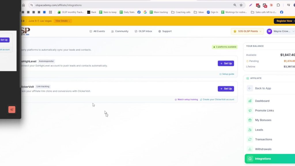 BIG update tracking implemented!