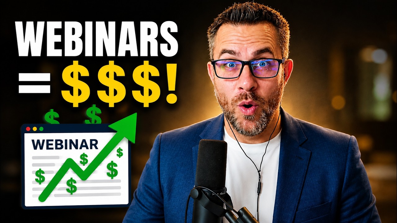 The Conversion Secret: Webinars Over Live Pitches The Conversion Secret: Webinars Over Live Pitches